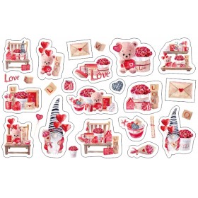 Набор стыкераў "Любоў"